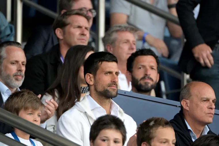Predsjednik Hajduka viđen u loži PSG-a, u društvu se našao i Đoković