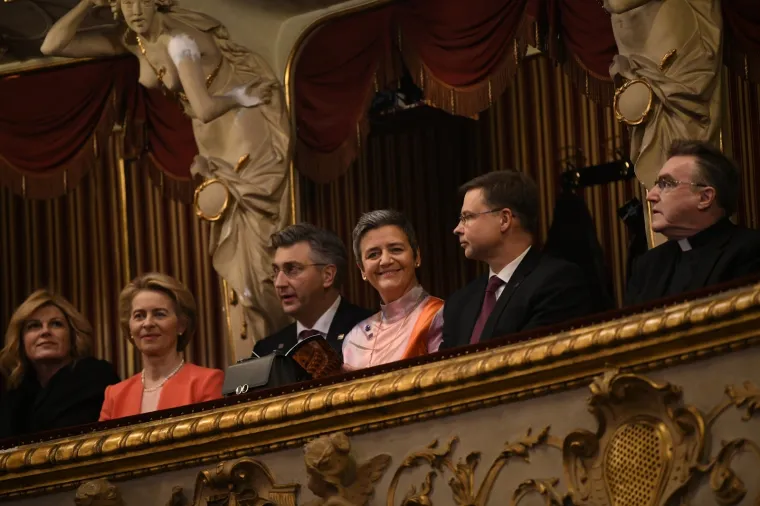 Koncertom u zagrebačkom HNK označen početak predsjedanja RH Vijećem EU: Pogledajte tko je došao