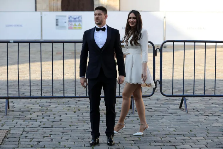Mia Ćurković i Andrej Kramarić