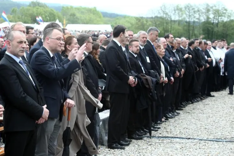 Gotovo cijeli državni vrh na komemoraciji u Bleiburgu