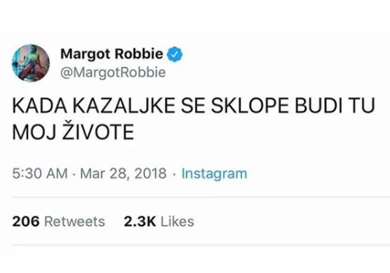 Evo kako bi izgledali tweetovi poznatih da pričaju 'po naški'