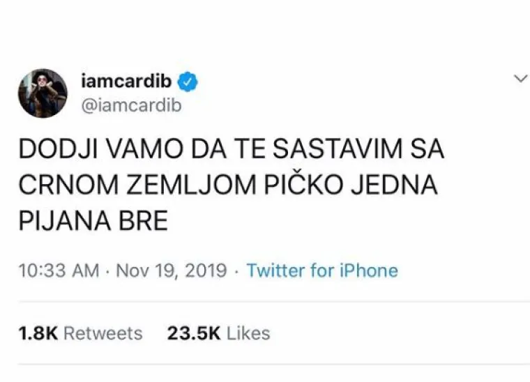 Evo kako bi izgledali tweetovi poznatih da pričaju 'po naški'