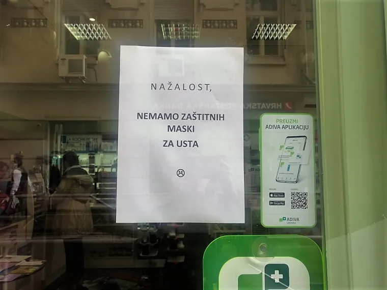 Panika u Rijeci zbog koronavirusa: Građani od jutra tražili zaštitne maske, a u ljekarnama nestašica!