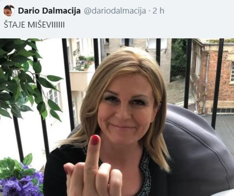Mreže gore zbog Kolindinog prsta: "Šutila je o pravima žena, pjevala s njim"