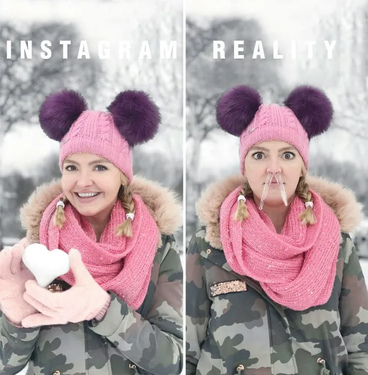 OBIČNA ŽENA SE NARUGALA INSTAGRAMUŠAMA: Urnebesnim fotkama pokazala koliko je sve lažno, ovo morate vidjeti