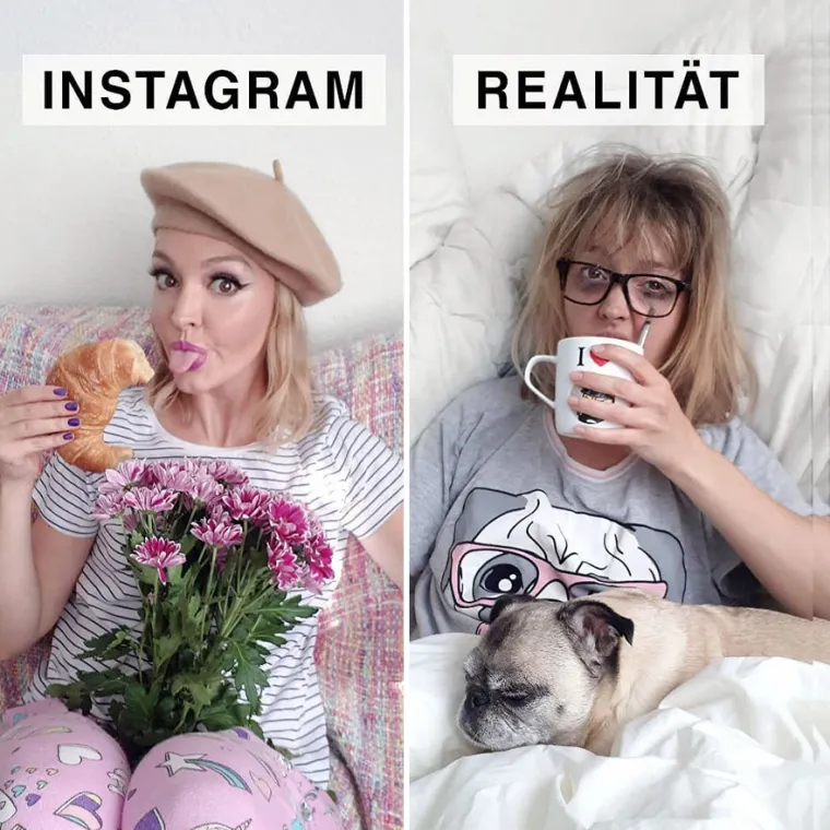 OBIČNA ŽENA SE NARUGALA INSTAGRAMUŠAMA: Urnebesnim fotkama pokazala koliko je sve lažno, ovo morate vidjeti
