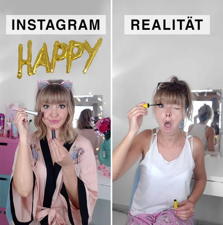 OBIČNA ŽENA SE NARUGALA INSTAGRAMUŠAMA: Urnebesnim fotkama pokazala koliko je sve lažno, ovo morate vidjeti