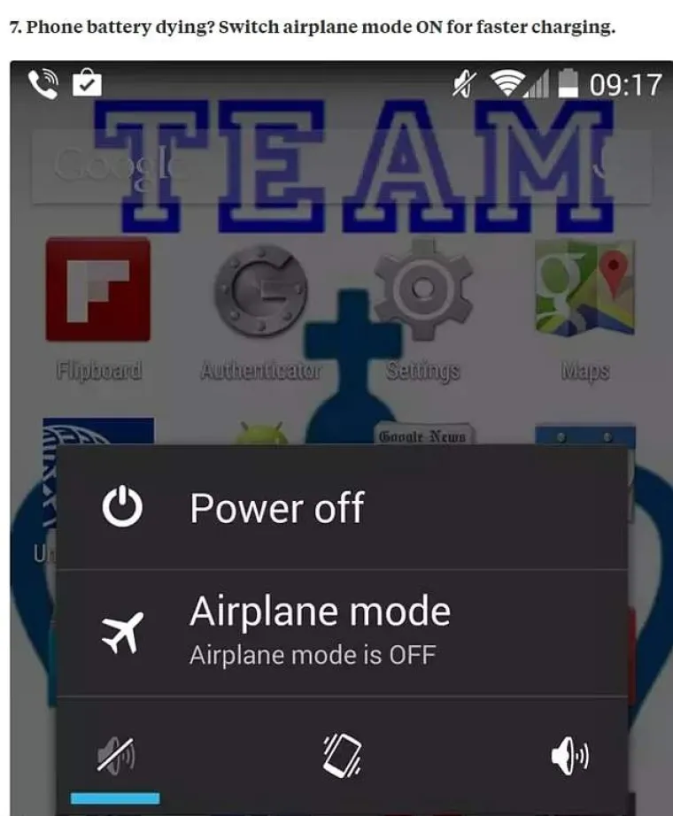 Baterija na mobitelu vam rikava, a žuri vam se nekamo? Prebacite ga na zrakoplovni mod kako bi se brže napunio.
