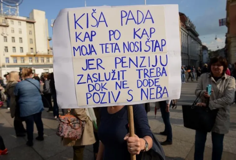 Veliki prosvjed teta u vrtićima