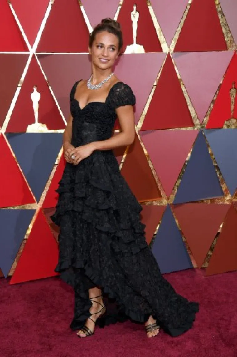 Glumica Alicia Vikander nosila je Louis Vuitton haljinu