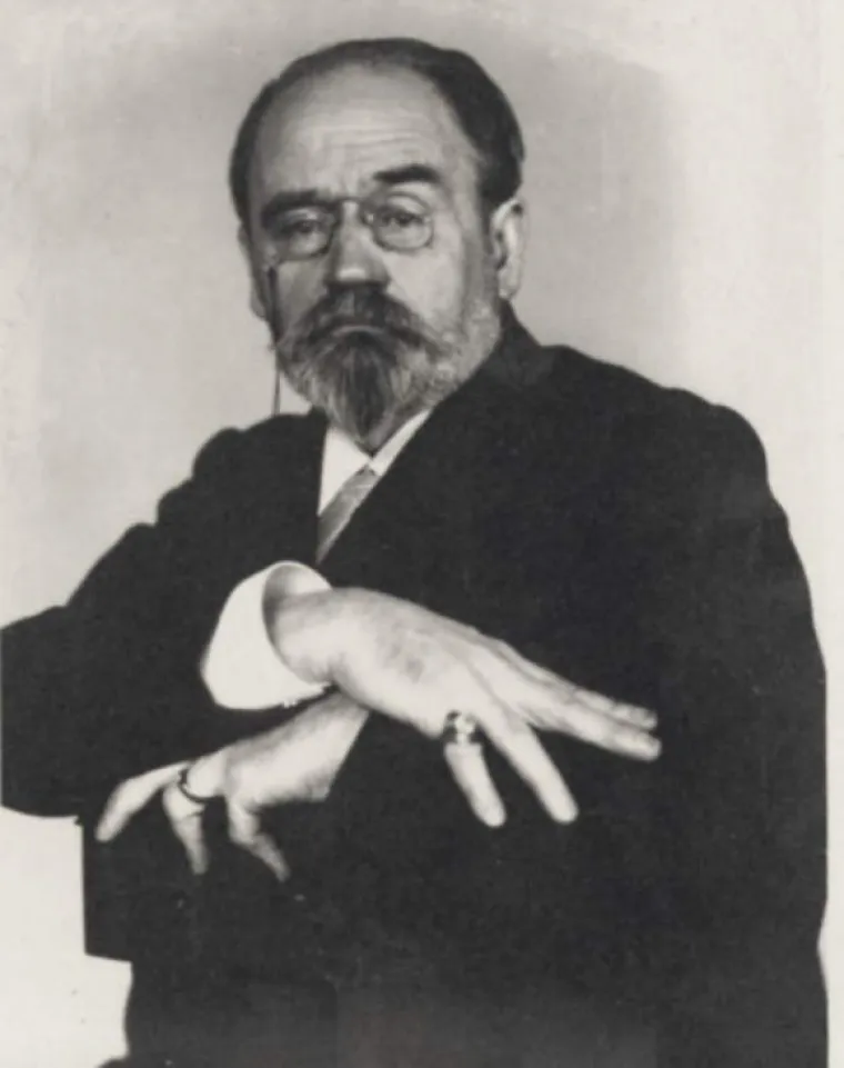 Reperska poza - Émile Zola, 1900.