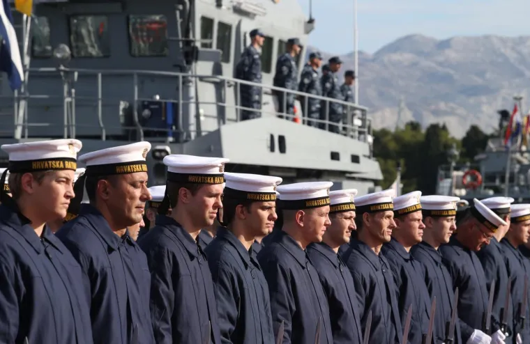 Primopredaja novog obalnog ophodnog broda 'Omiš'