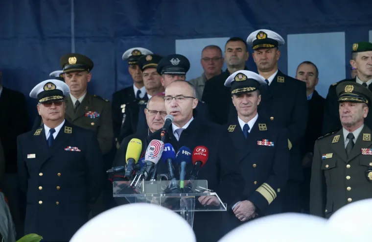 Primopredaja novog obalnog ophodnog broda 'Omiš'