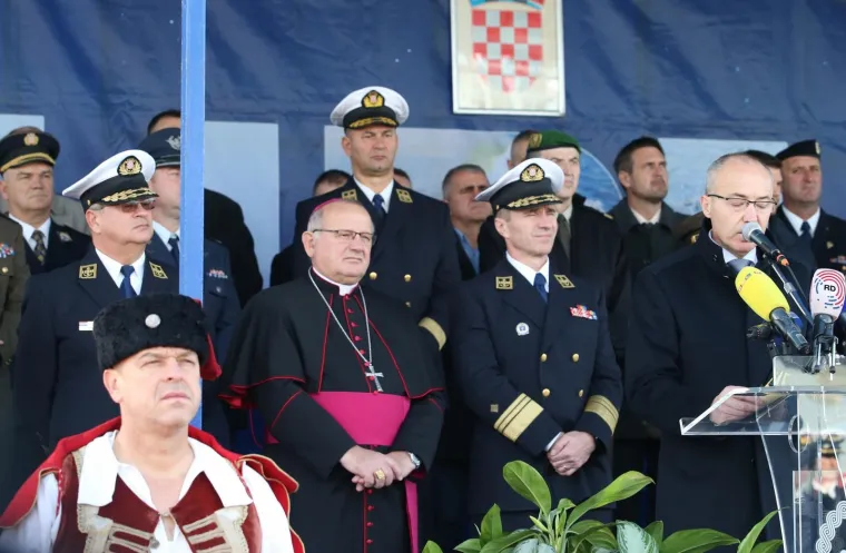 Primopredaja novog obalnog ophodnog broda 'Omiš'