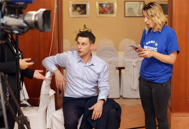 Božo Petrov teško je podnio poraz Mosta u Metkoviću...