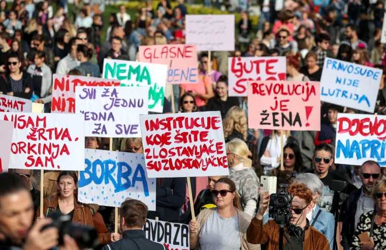 VELIKI PROSVJED ZA DJEVOJČICE U ZAGREBU: 'Institucije koje štite zlostavljače su zlostavljačke'