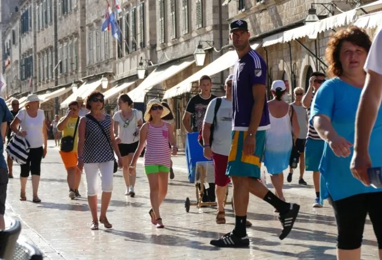 U petak su tako prošetali Dubrovnikom i kupili nekoliko suvenira.