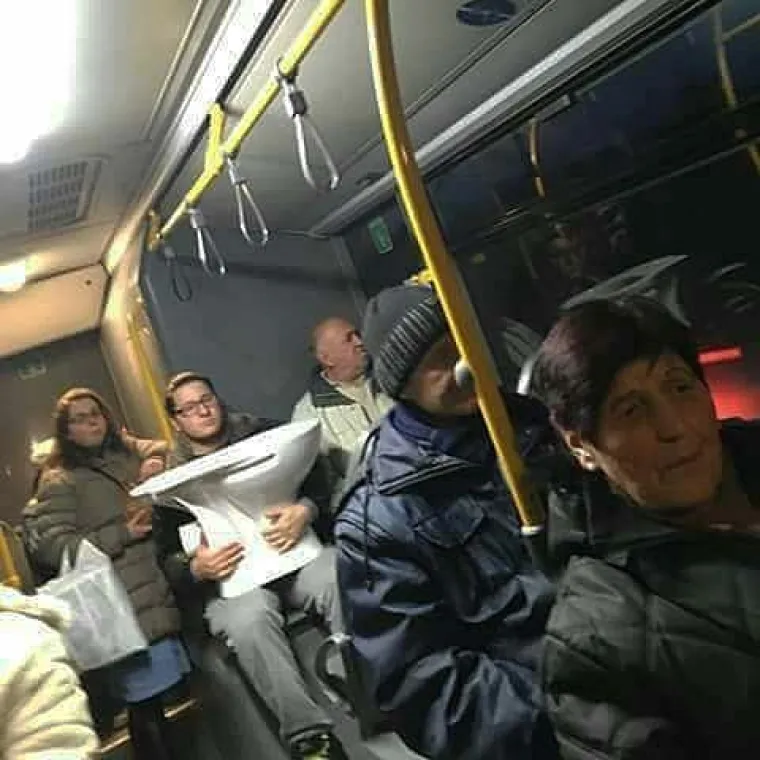 Jesu li ovo najbizarnije fotografije iz javnog prijevoza?