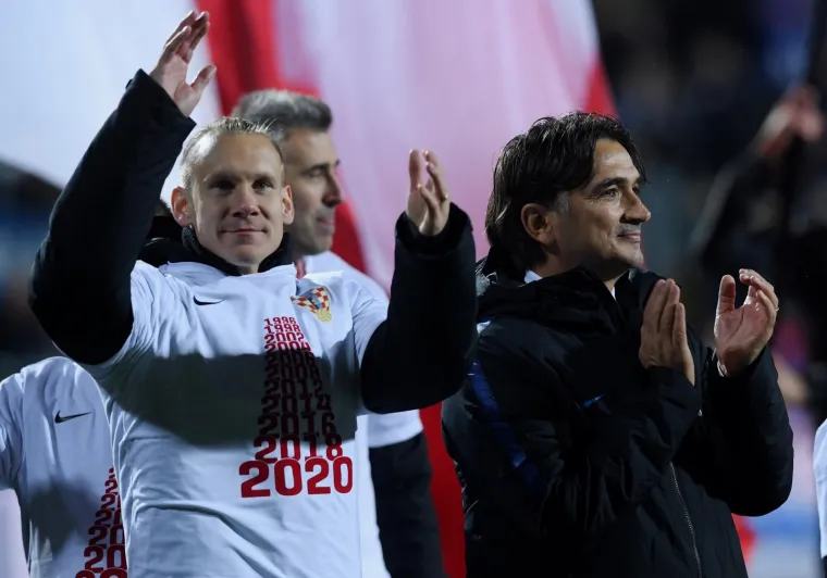 16.11.2019., stadion HNK Rijeka, Rijeka - Kvalifikacije za Europsko prvenstvo, skupina E, 9. kolo, Hrvatska - Slovacka. 
Photo: Marko Lukunic/PIXSELL