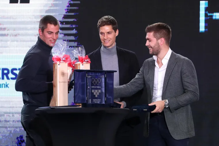 Nikola Mektić, Borna Gojo i Nino Serdarušić