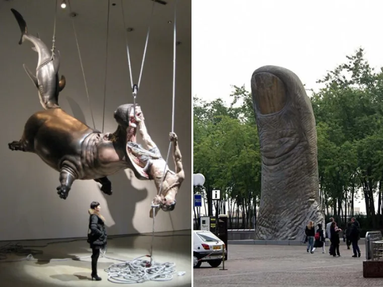 ČUDO NEVIĐENO! Ovako izgledaju gradovi koji su umjesto narodnih heroja podigli umjetničke skulpture