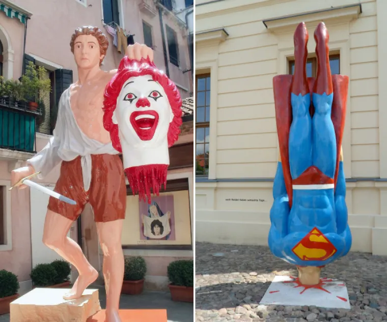 ČUDO NEVIĐENO! Ovako izgledaju gradovi koji su umjesto narodnih heroja podigli umjetničke skulpture