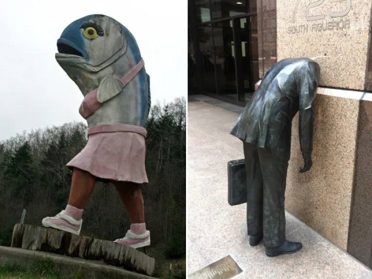 ČUDO NEVIĐENO! Ovako izgledaju gradovi koji su umjesto narodnih heroja podigli umjetničke skulpture