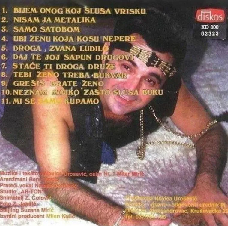 OVO JE ZA PLAKATI OD SMIJEHA: Top lista urnebesnih covera albuma zvijezda Jugoslavije