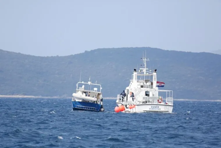 Potraga za nestalima u teškoj pomorskoj nesreći kod Dubrovnika.