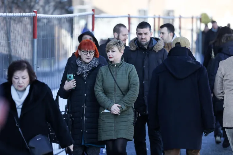 Na ispraćaju najpoznatije zviždačice Ankice Lepej bile i mnoge poznate osobe: Josipović, Benčić, Borić, Sarnavka...