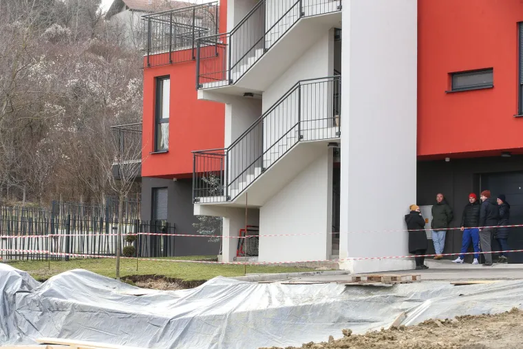 Klizište u Gornjem Vrapču