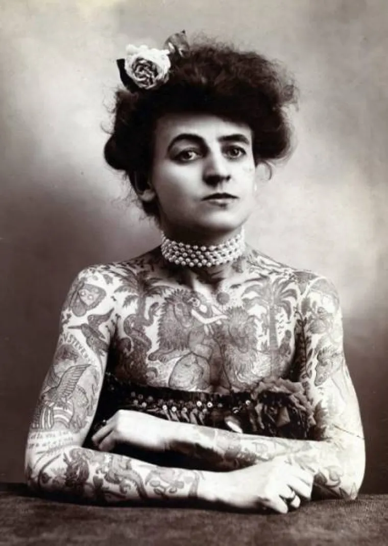 Tetoviranje nije ništa novo, a ovako je izgledalo ranih 1900-tih