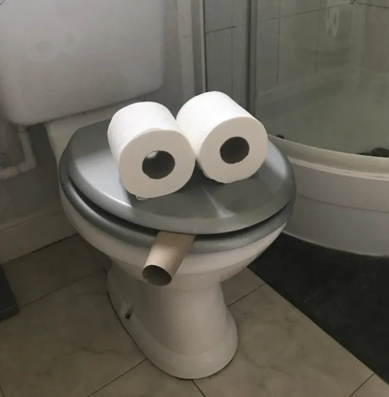 "Tata mi je rekao da je vidio žabu u WC školjci i neka je odem vidjeti."