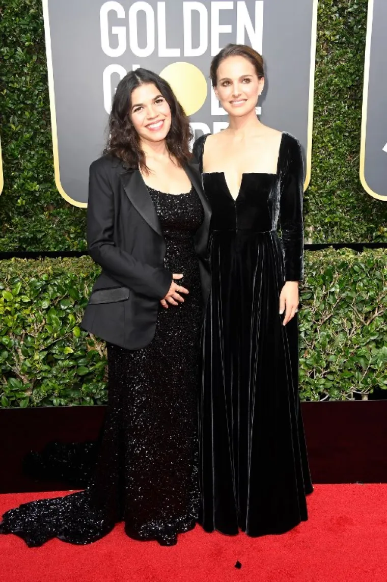 America Ferrera u kreaciji Christiana Siriana i Natalie Portman u Dior Haute Couture haljini