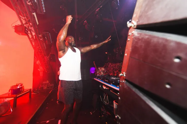 23.07.2019., Novalja - Shaquille O'Neal nastupio je kao DJ Diesel na Pow Wow festivalu na Zrću. Photo: Marko Dimic/PIXSELL