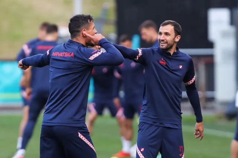 Milan Badelj i Dejan Lovren