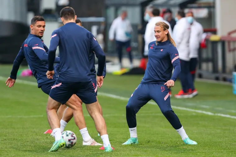 Hrvatska nogometna reprezentacija odradila je trening uoči utakmice sa Škotskom na Europskom prvenstvu