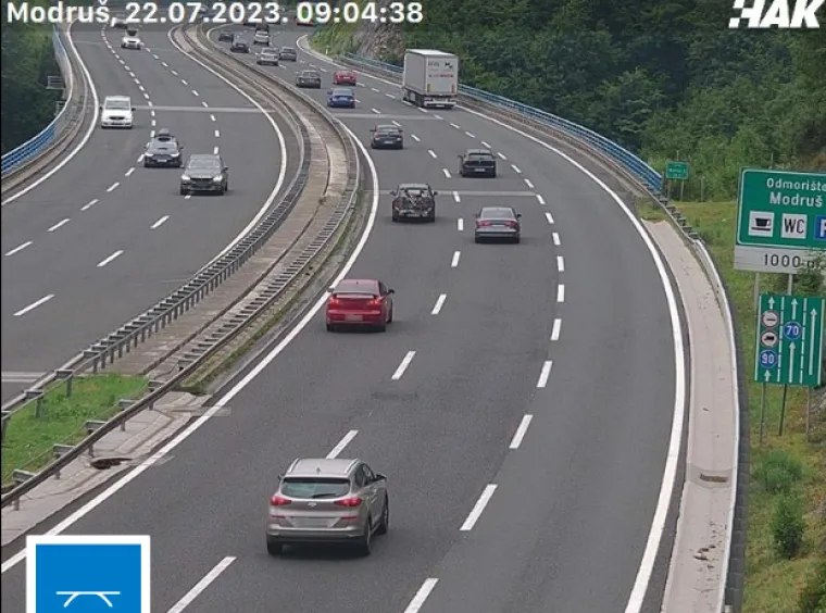 Ogromne gužve i ovog vikenda na putu prema moru: Pogledajte fotografije s HAK-ovih kamera