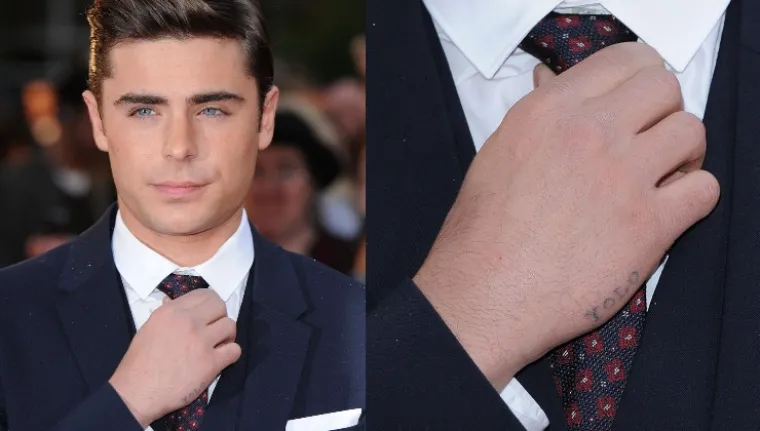 Mislite li da je Zac Efron viknuo &quot;Yolo!&quot; prije nego što je ovo tetovirao na ruci? Ova tetovaža debitirala je na crvenom tepihu 2011., no uklonio ju je 2014. Ovaj glumac navodno ima samo dvije tetovaže.