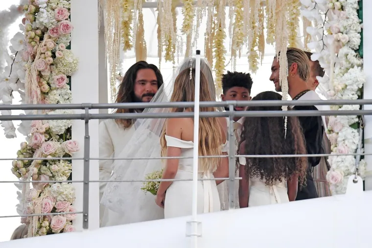 VJENČALI SE HEIDI KLUM I TOM KAULITZ: Bračne zavjete izmijenili su na luksuznoj stometarskoj jahti