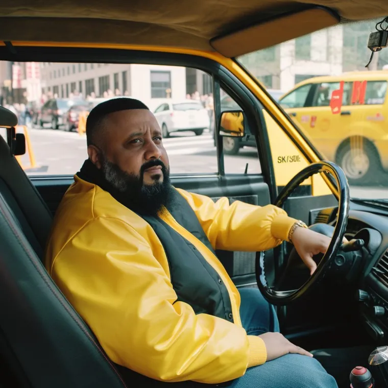 Dj Khaled kao taksist