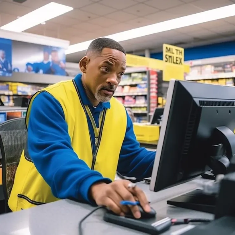 Will Smith kao blagajnik