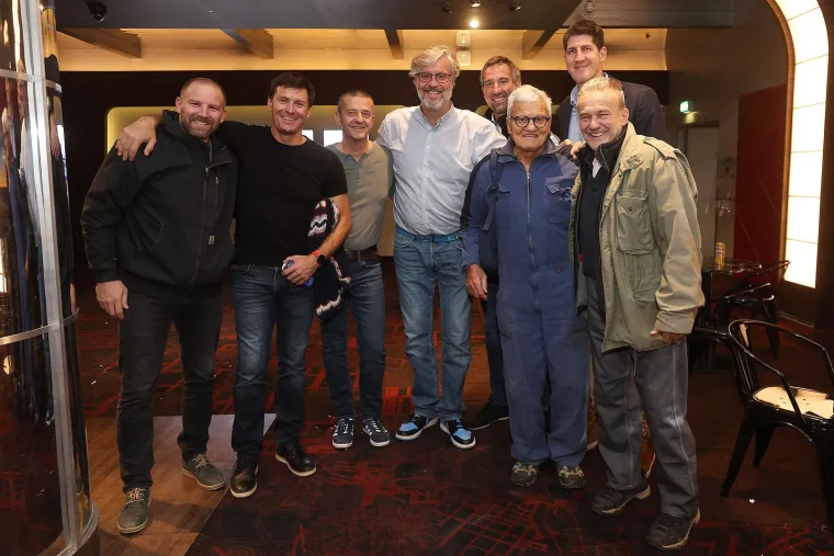 Ivica Kostelić, Ante Kostelić Gips, Natko Zrnčić-Dim, Dubravko Šimenc, Damjan Rudež