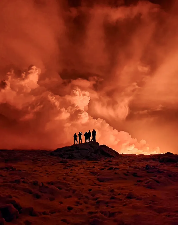 FOTO Kao iz filma katastrofe! Ovo su nevjerojatni prizori s Islanda: Lava guta sve pred sobom, građani evakuirani