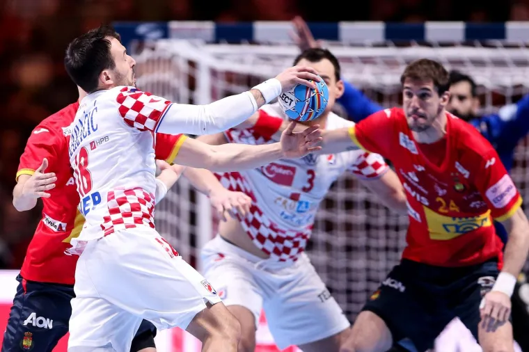 26.01.2020., Tele 2 Arena, Stockholm - Europsko rukometno prvenstvo, finale, Spanjolska - Hrvatska. 
Navijaci. Igor Karacic. 
Photo: Luka Stanzl/PIXSELL