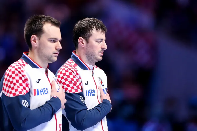 26.01.2020., Tele 2 Arena, Stockholm - Europsko rukometno prvenstvo, finale, Spanjolska - Hrvatska. 
Navijaci. Domagoj Duvnjak. 
Photo: Luka Stanzl/PIXSELL