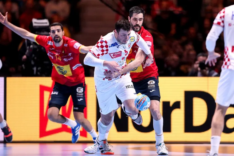 26.01.2020., Tele 2 Arena, Stockholm - Europsko rukometno prvenstvo, finale, Spanjolska - Hrvatska. 
Navijaci. Domagoj Duvnjak. 
Photo: Luka Stanzl/PIXSELL