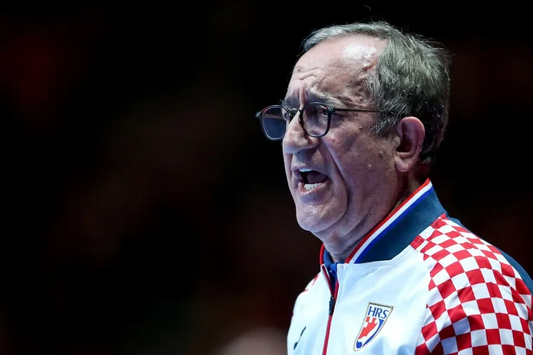 26.01.2020., Tele 2 Arena, Stockholm - Europsko rukometno prvenstvo, finale, Spanjolska - Hrvatska. 
Izbornik Hrvatske Rukometne Reprezentacije Lino Cervar. 
Photo: Luka Stanzl/PIXSELL