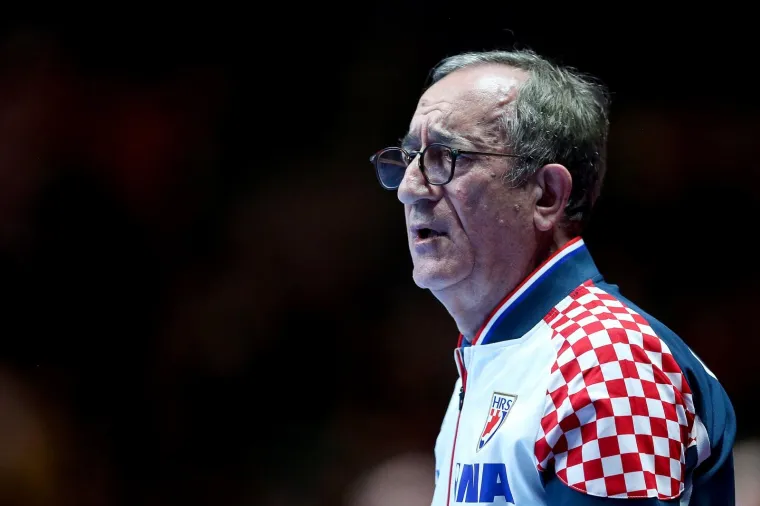 26.01.2020., Tele 2 Arena, Stockholm - Europsko rukometno prvenstvo, finale, Spanjolska - Hrvatska. 
Izbornik Hrvatske Rukometne Reprezentacije Lino Cervar. 
Photo: Luka Stanzl/PIXSELL