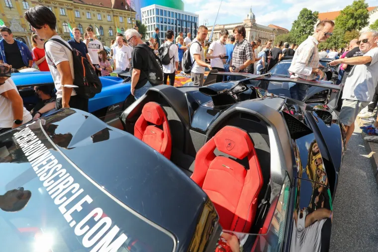 U ovim je autima sto milijuna eura: Pogledajte ljepotane i zvijeri koje je Mate Rimac okupio u Zagrebu